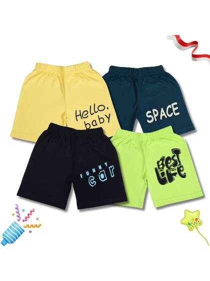 YK Boys Printed Shorts