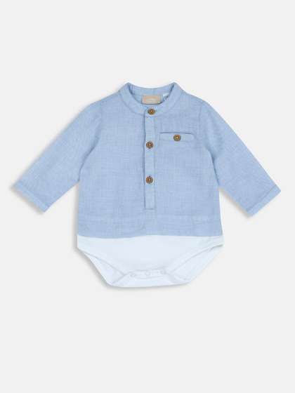 Chicco Boys Pure Cotton
                    Round Neck Bodysuit
