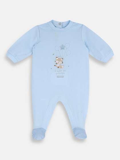Chicco Boys Embroidered
                    Sleepsuit