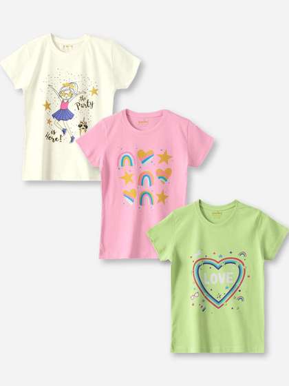 ZUNIORS SSC Girls Cotton
                    Tshirts