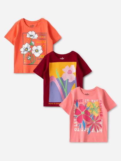 ZUNIORS SSC Girls Cotton
                    Tshirts