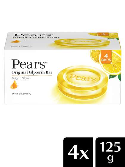 Pears Naturale Set of
                      4 Vitamin C Soap - 125g each