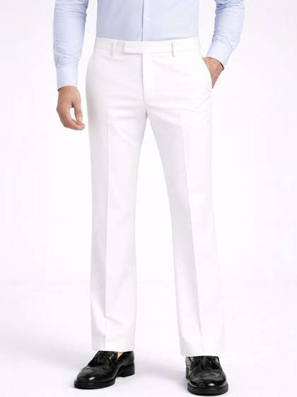 MANCREW Men Bootcut
                        Trousers