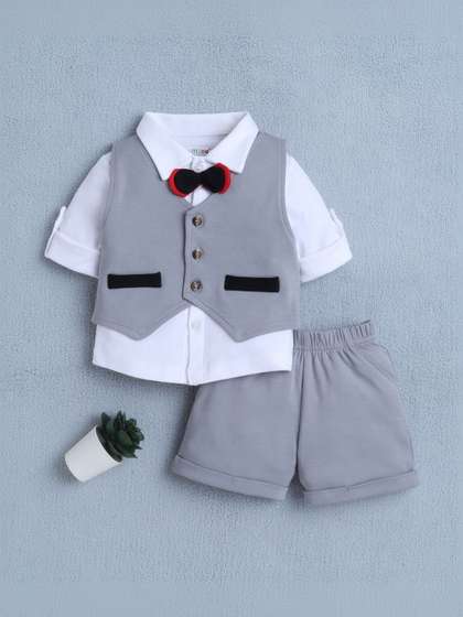 BUMZEE Boys Shirt with
                    Shorts