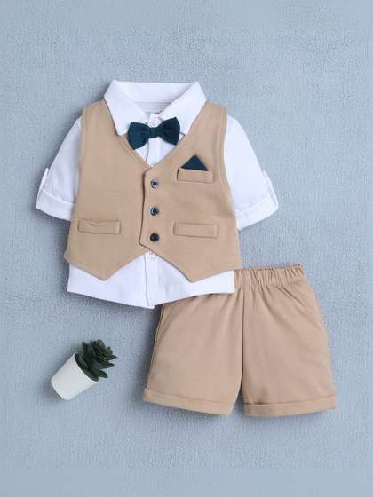 BUMZEE Boys Shirt with
                    Shorts