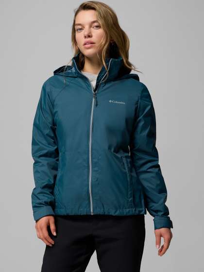 Columbia Women
                          Nylon Rain Jacket