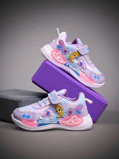 HOOH Now Comfort in
                        Fashion Girls Elsa Printed Sneakers