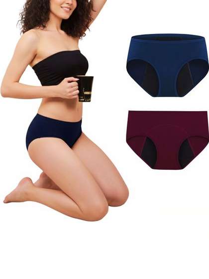 Diving Deep Pack
                          Of 2 Leak Proof Period Briefs