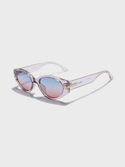 IDOR Women Pink Lens
                        & Pink Oval Sunglasses with