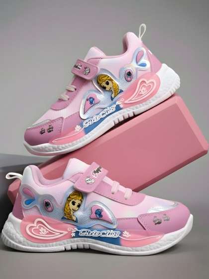 HOOH Now Comfort in
                        Fashion Girls Frozen Printed Sneakers