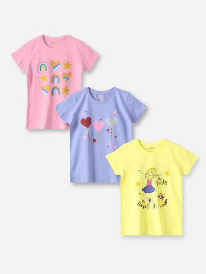 ZUNIORS SSC Girls Cotton
                    Tshirts