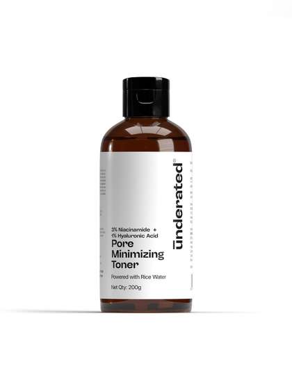 Underated Pore
                    Minimising Toner Niacinamide AHA Oil Control Skin
                    Brightening 200g