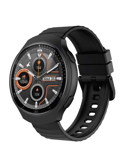 Fastrack VOX CirQ
                        1.38 TFT Display, Offline Voice Command,To Do
                        List, IP68 Smart Watch