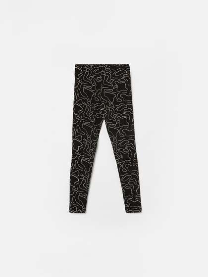 Fame Forever by
                      Lifestyle Printed Pure Cotton Ankle Length
                      Leggings