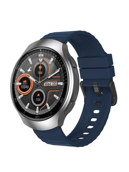 Fastrack VOX CirQ
                          1.38 TFT Display, Offline Voice Command,To Do
                          List, IP68 Smart Watch