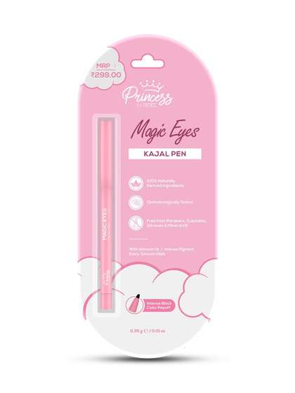 Renee Princess Magic
                        Eyes Kajal Pen With Almond Oil - 0.35 g - Black