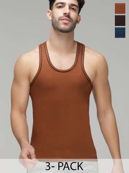 AMUL COMFY Pack Of 3
                        Pure Cotton Innerwear Vests
