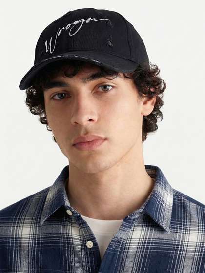 WROGN Unisex
                      Embroidered Cotton Baseball Cap