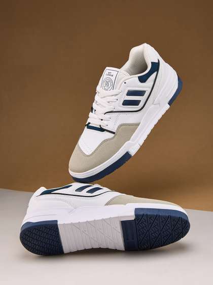 Campus Men REVOLT
                          Colourblocked PU Sneakers