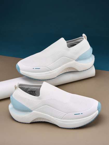 Campus Men FLYNN
                          Mesh Woven Design Slip-On Sneakers