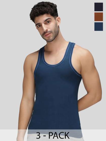 AMUL COMFY Pack Of 3
                        Cotton Innerwear Vests