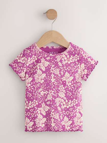 NEXT Girls Floral
                    Printed T-Shirt