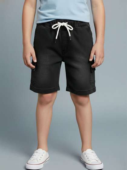 GUTI Boys Low-Rise
                      Denim Shorts