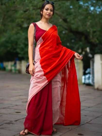 SHYAMALI BOUTIQUE
                        Pure Cotton Khadi Saree
