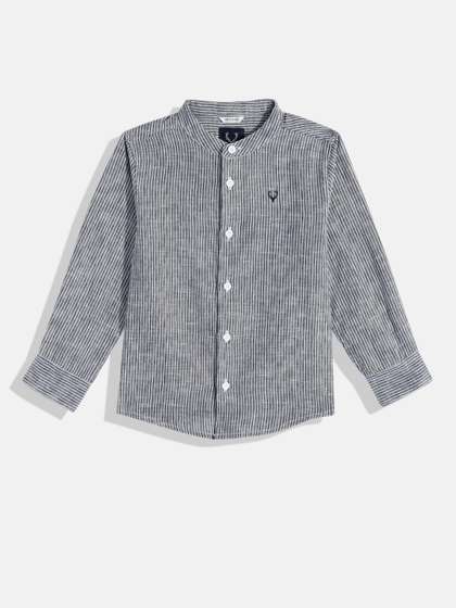Allen Solly Junior
                      Boys Vertical Striped Casual Shirt