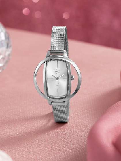 Fastrack Vyb
                          Charmer Quartz SilverDial Analog Watch For
                          Women - FV60037SM02W