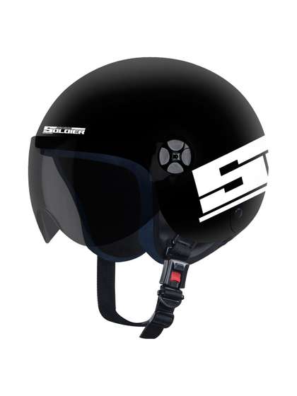 Steelbird Steel
                      Scratch Resistant Open Face Riding Helmet
