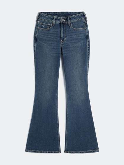 Women Flared High-Rise Jeans