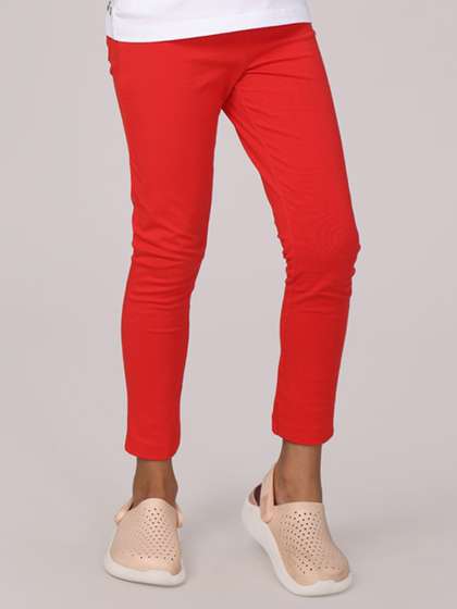 PILOLO Girls Mid-Rise
                    Ankle-Length Leggings
