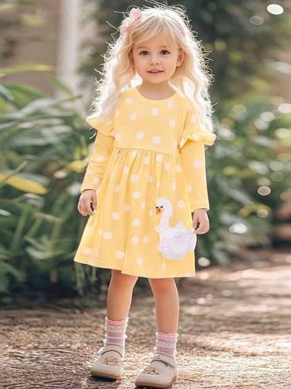 LULU & SKY Girls
                    Printed Nightdress