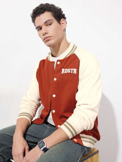 The Roadster Life
                        Co. Relaxed Fit Front-Open Sweatshirt