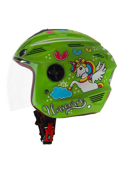 Steelbird Steel Scratch
                    Resistant Open Face Riding Helmet