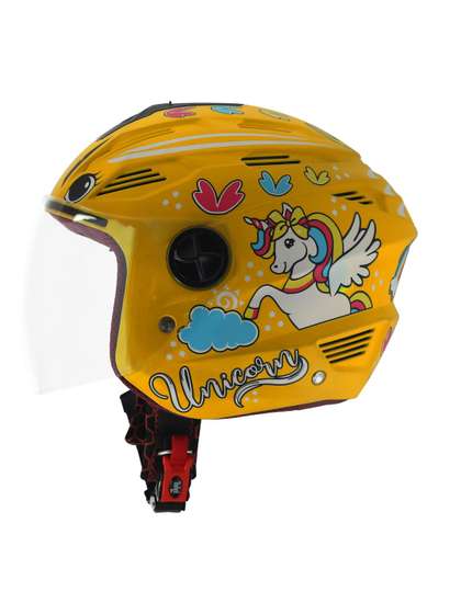 Steelbird Steel Scratch
                    Resistant Open Face Riding Helmet