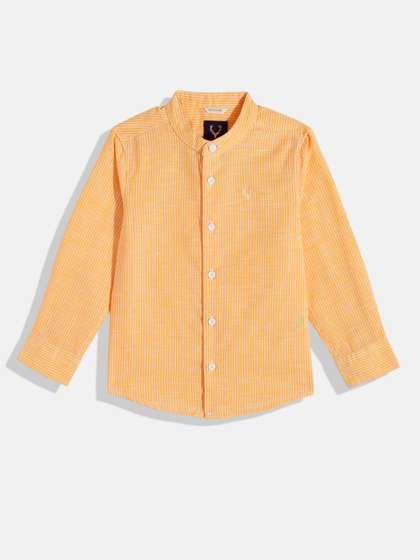 Allen Solly Junior Boys
                    Vertical Striped Casual Shirt