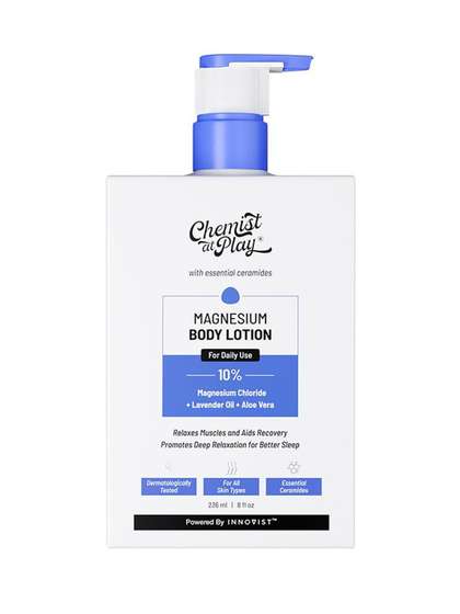 Chemist at Play
                          Magnesium Body Lotion With Aloe Vera - 236 ml