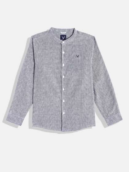Allen Solly Junior Boys
                    Vertical Striped Casual Shirt