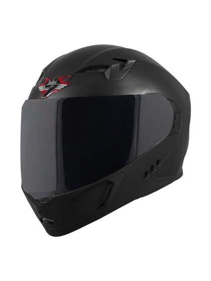 Steelbird Steel Scratch
                    Resistant Full Face Riding Helmet