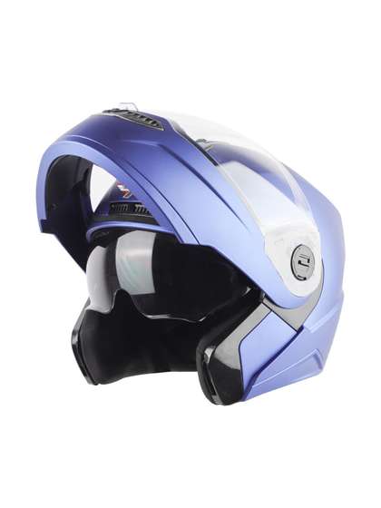 Steelbird Steel Scratch
                    Resistant Flip-up Riding Helmet