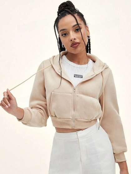 Price History of SXV STYLE Hooded Crop Sweatshirt from Myntra