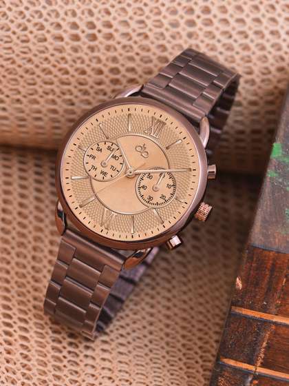 DressBerry Women
                        Dial & Stainless Steel Bracelet Style Straps
                        Analogue Watch HOBDB-272-CF