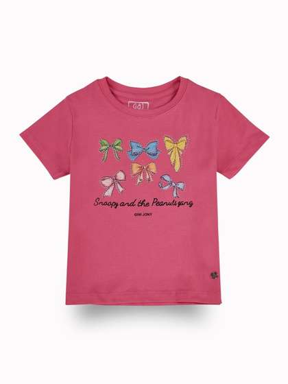 Gini and Jony Print
                    Cotton Crop Top