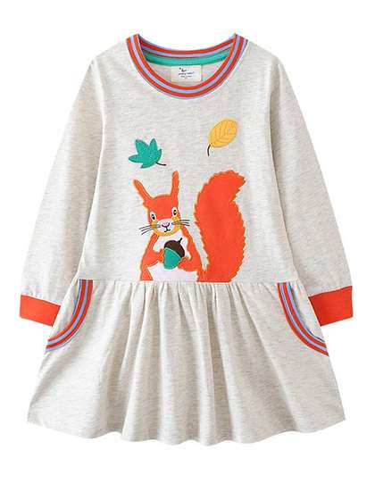 LULU & SKY Girls
                    Printed Nightdress