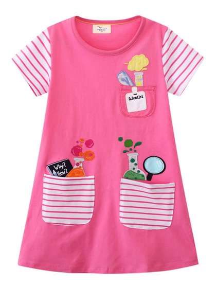 LULU & SKY Girls
                    Printed Nightdress