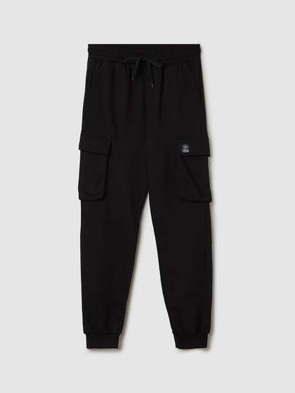 max Boys Pure Cotton Mid
                    Rise Joggers