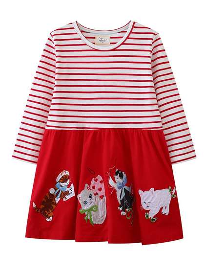 LULU & SKY Girls
                    Printed Nightdress