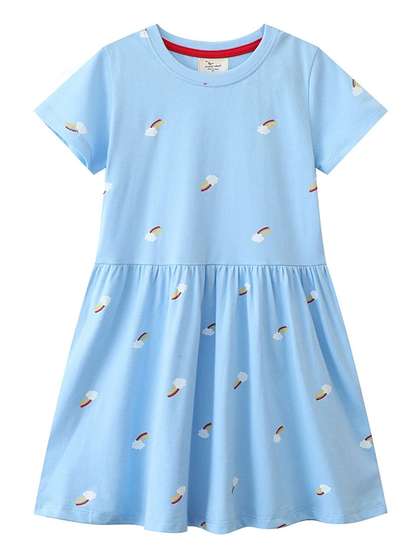 LULU & SKY Girls
                    Printed Nightdress